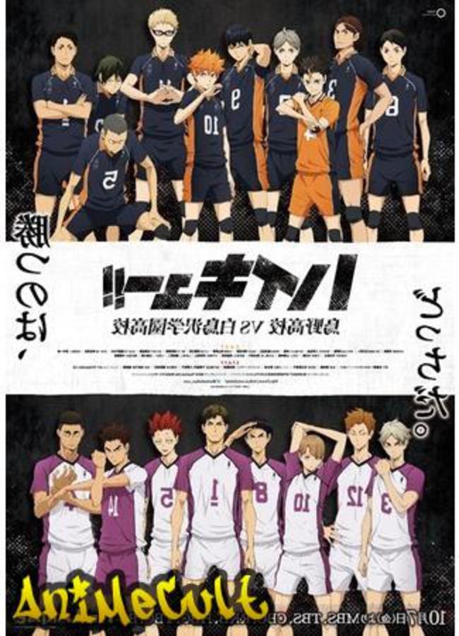 Аниме - Волейбол!!! Старшая школа Карасуно против академии Сираторидзава - картинка 2