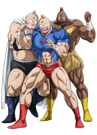 Аниме - Человек-мускул - картинка 2